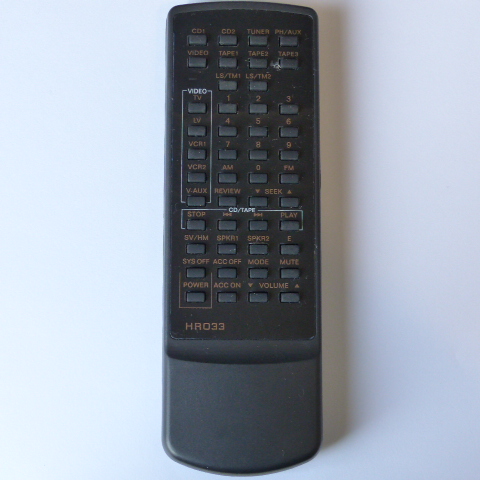 for HR033 REMOTE CONTROL